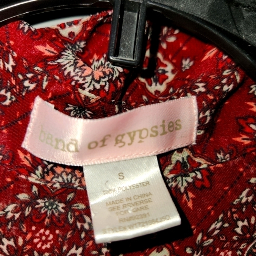 Band of Gypsies Bohemian Style Oversized Top Size Small Colorful - Picture 2 of 4